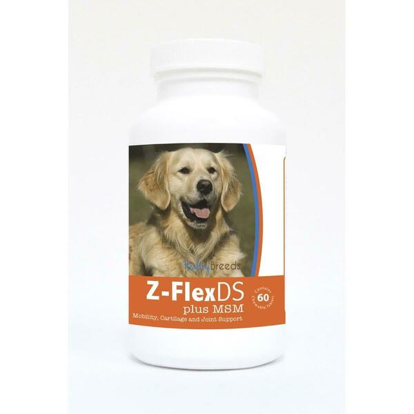 Healthy Breeds Golden Retriever Z-FlexDS plus MSM Chewable Tablets, 60PK 840235125980